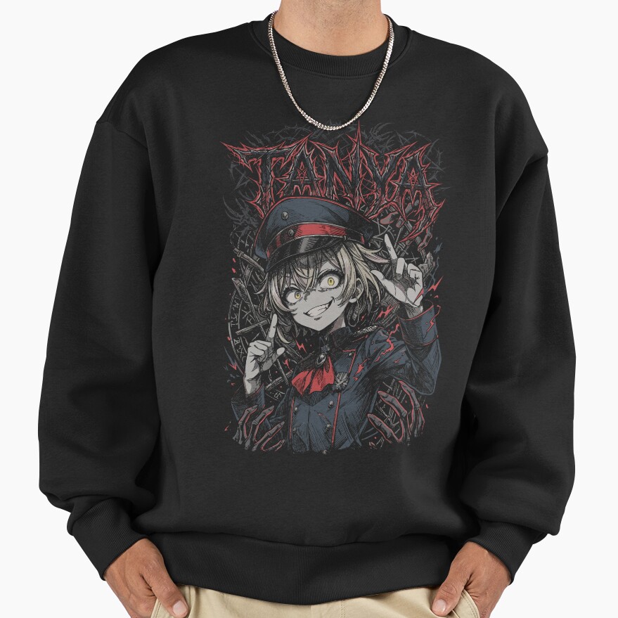 Tanya The Evil Tanya Military Shadow Sweatshirt