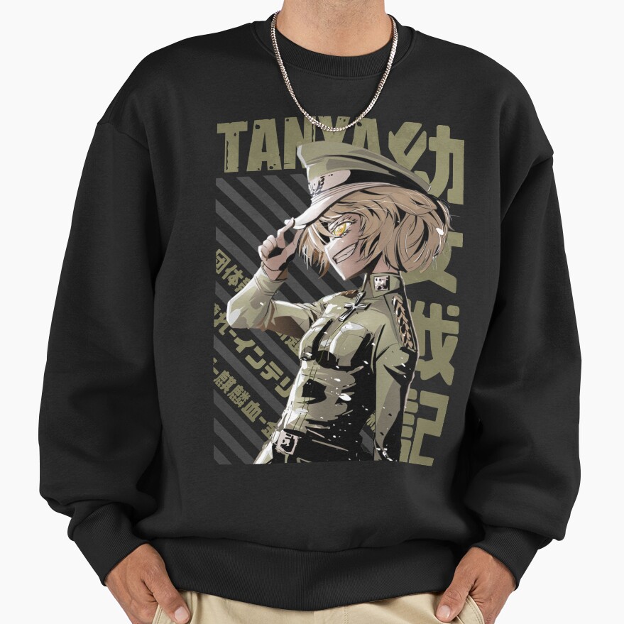 Tanya The Evil Tanya Degurechaff Battlefield Echo Sweatshirt