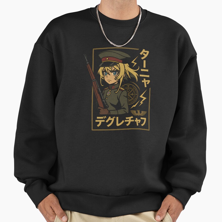 Tanya Infernal Battalion Saga Of Tanya The Evil Sweatshirt