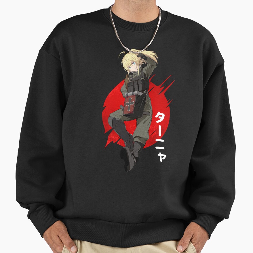Tanya The Evil Tanya Degurechaff Elite Officer Sweatshirt