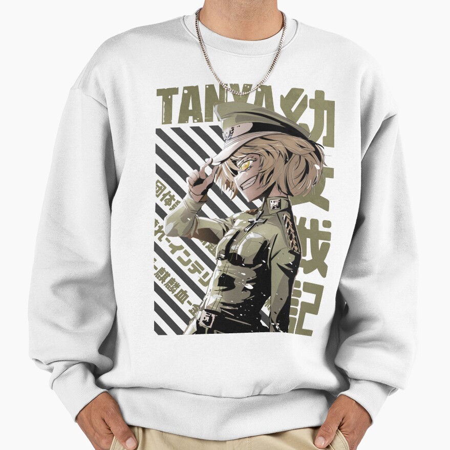 Tanya The Evil Tanya Degurechaff Battlefield Echo Sweatshirt - Image 2