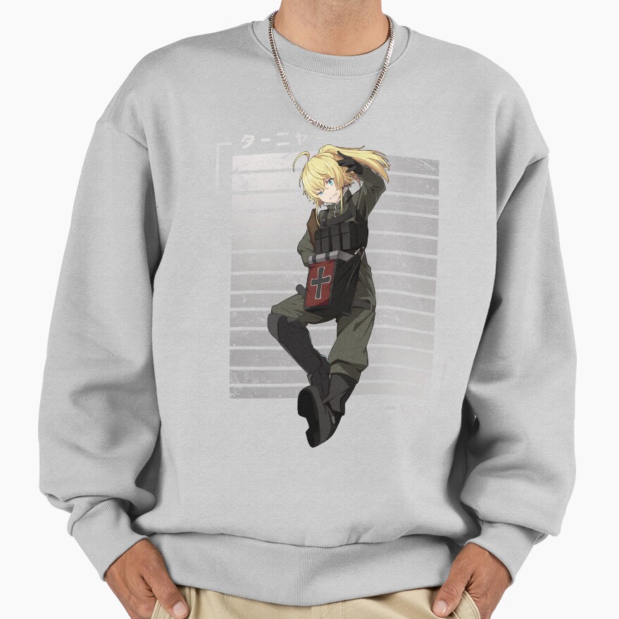 Tanya Von Degurechaff Iron Command Tanya The Evil Sweatshirt - Image 4