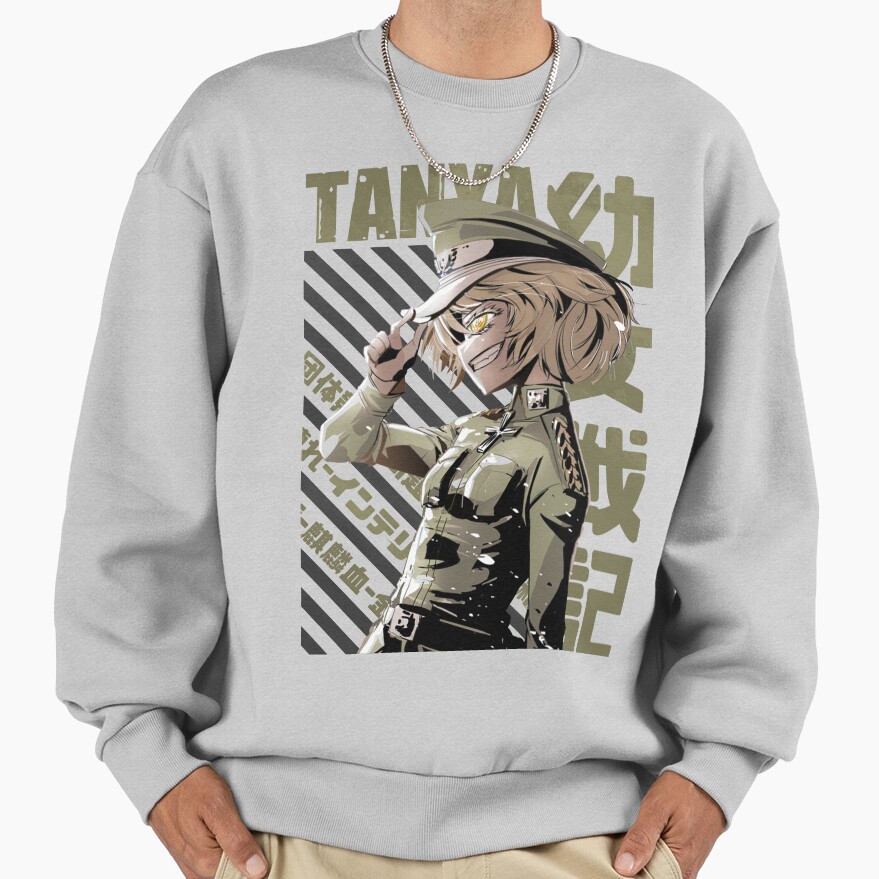 Tanya The Evil Tanya Degurechaff Battlefield Echo Sweatshirt - Image 4