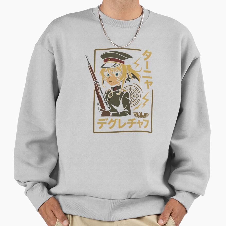Tanya Infernal Battalion Saga Of Tanya The Evil Sweatshirt - Image 4