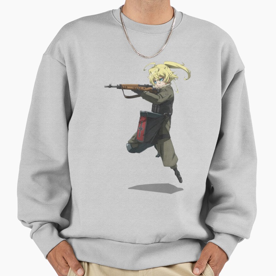 Tanya The Evil Tanya Von Degurechaff Tactical Fury Sweatshirt - Image 4