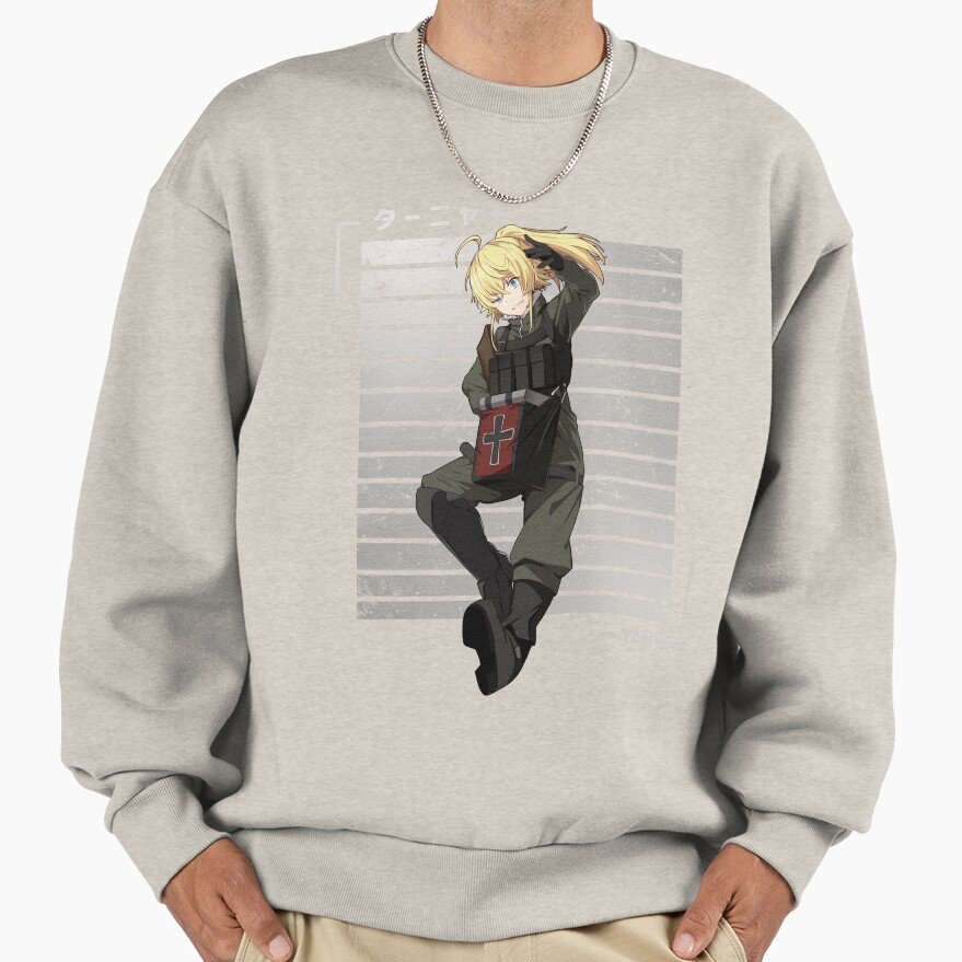 Tanya Von Degurechaff Iron Command Tanya The Evil Sweatshirt