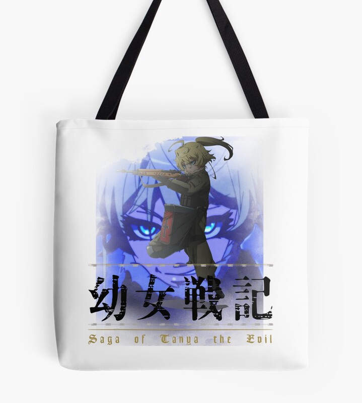 Saga Of Tanya The Evil Tanya Von Degurechaff Tote Bag