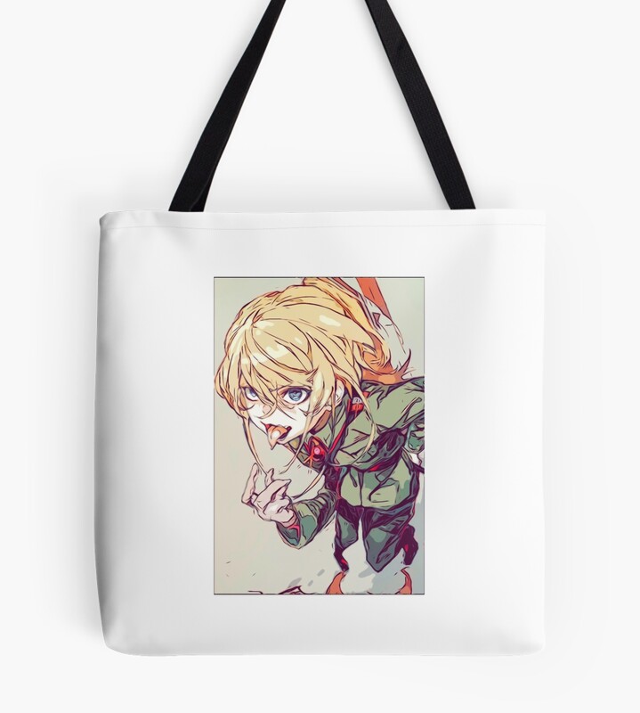 Saga Of Tanya The Evil Tanya Sketch Tote Bag