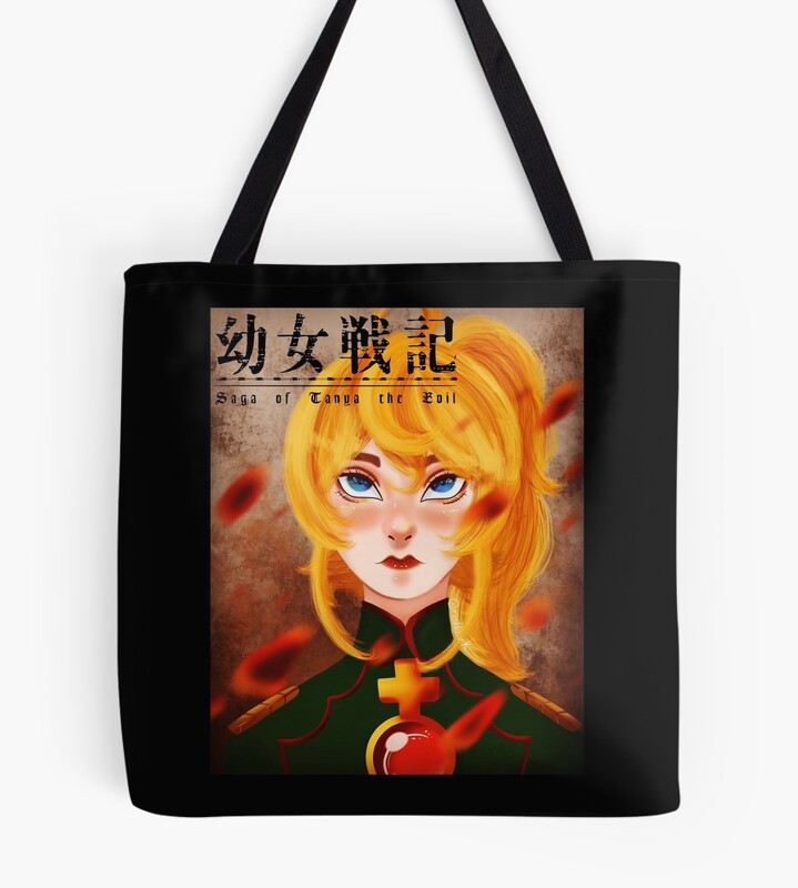Tanya The Evil Anime Tote Bag