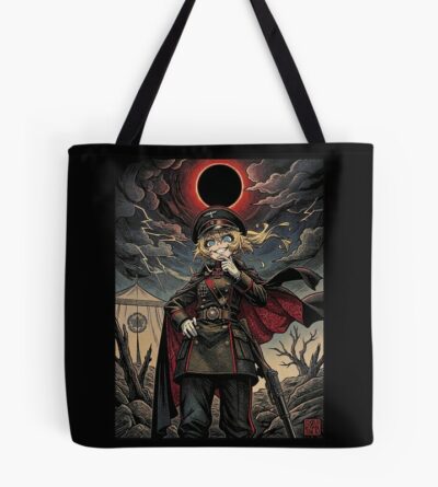Vintage Tanya Degurechaff Anime Tote Bag