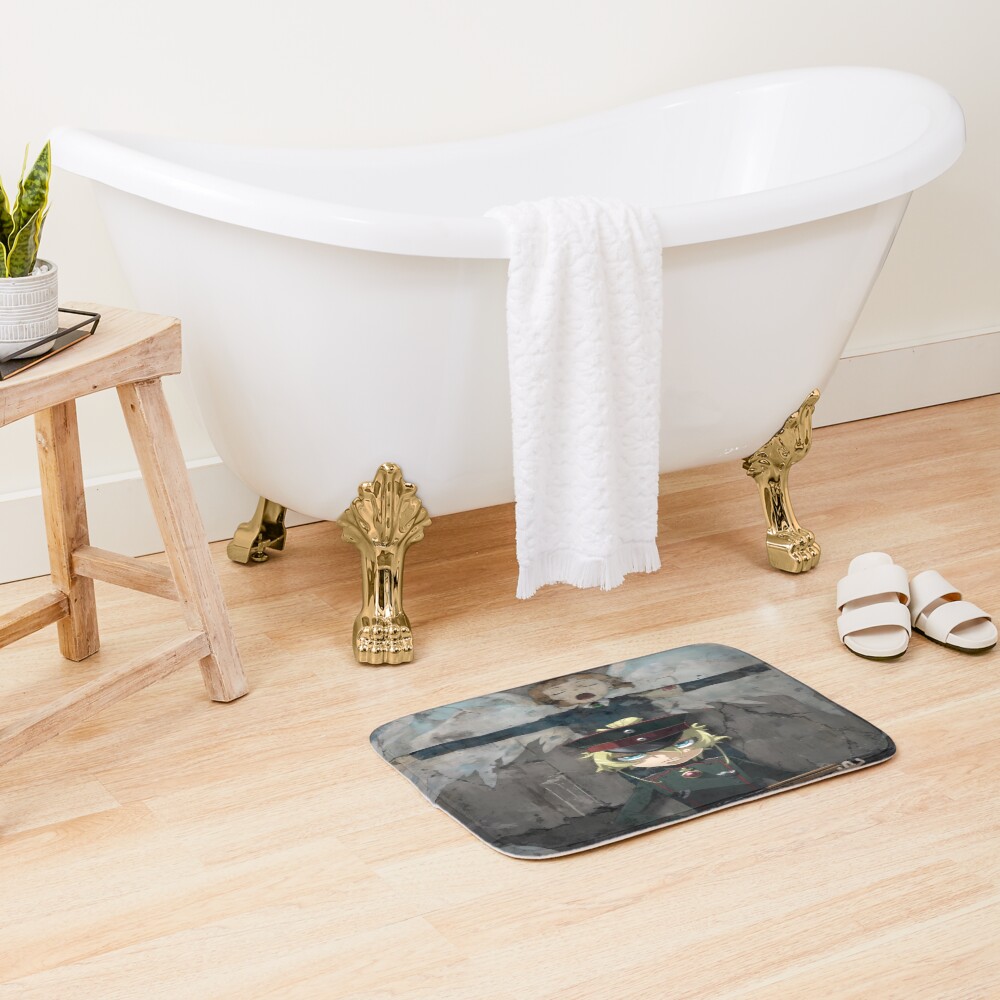 Saga Of Tanya The Evil Movie Bath Mat - Image 2