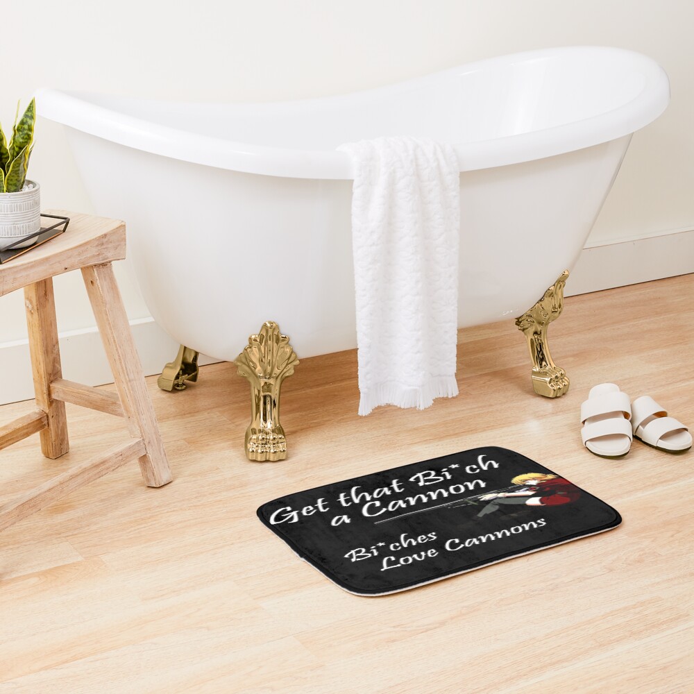 Tanya The Evil Hellsing Quote Bath Mat - Image 2