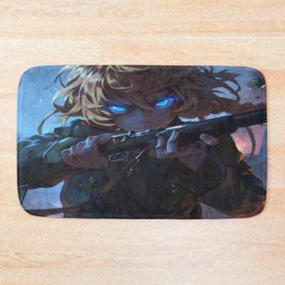 Tanya Degurechaff Military Anime Bath Mat