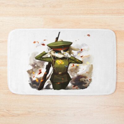 Youjo Senki Tanya The Evil Cute Bath Mat