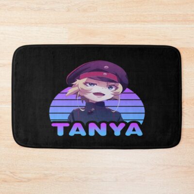 Tanya Von Degurechaff Youjo Senki Art Bath Mat