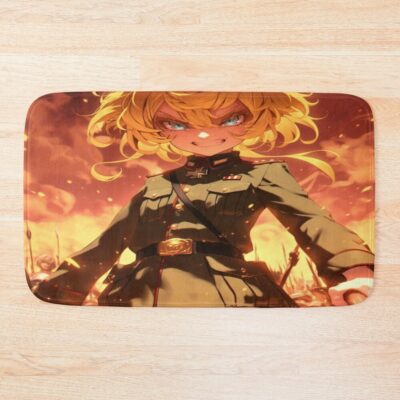 Tanya Degurechaff Anime Bath Mat