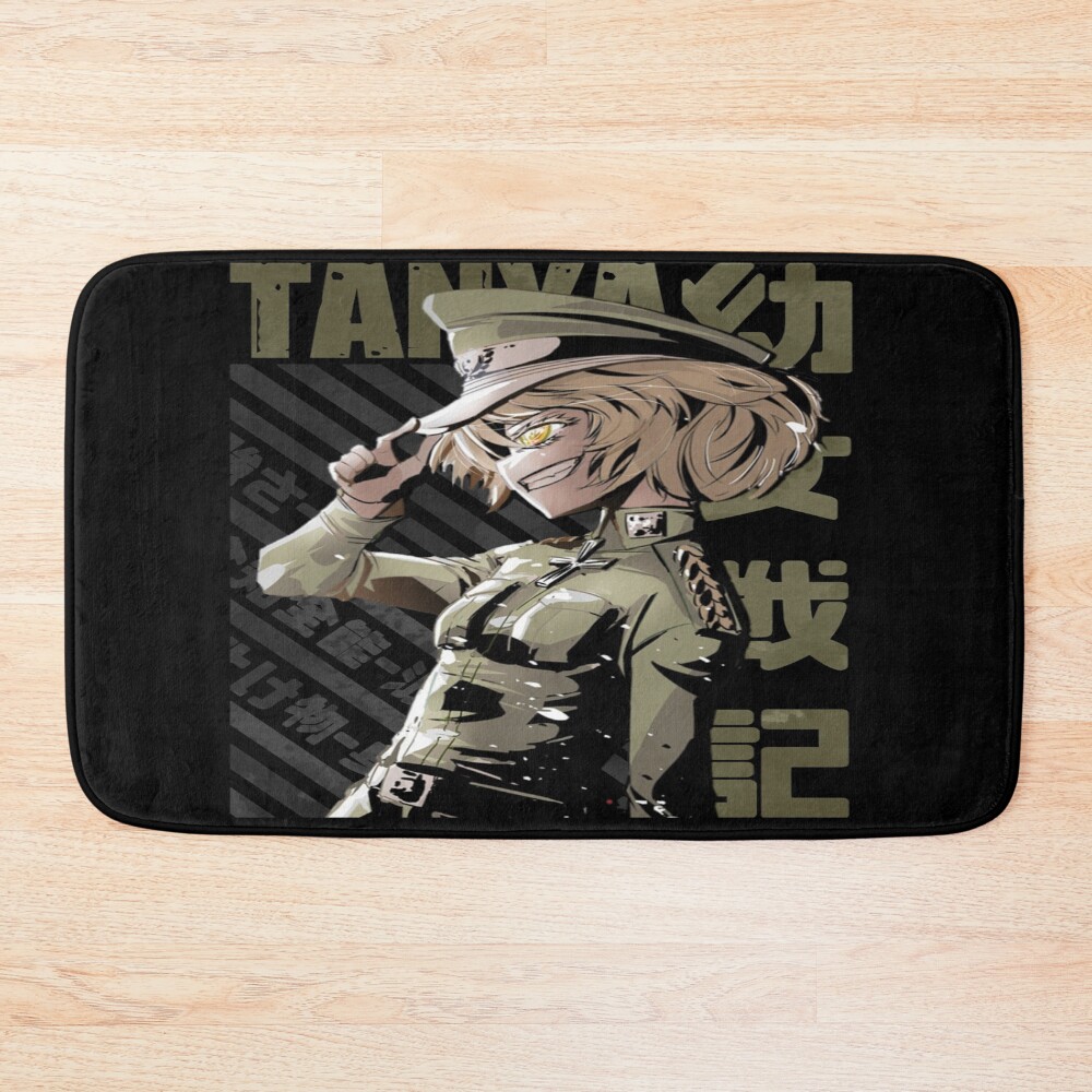 Youjo Senki Tanya Degurechaff Gift Bath Mat