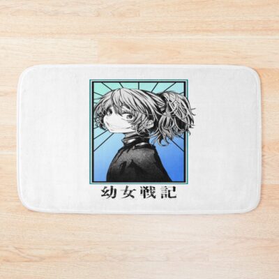 Tanya Von Degurechaff Youjo Senki Military Bath Mat