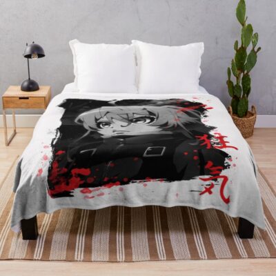 Youjo Senki Degurechaff Tanya Throw Blanket