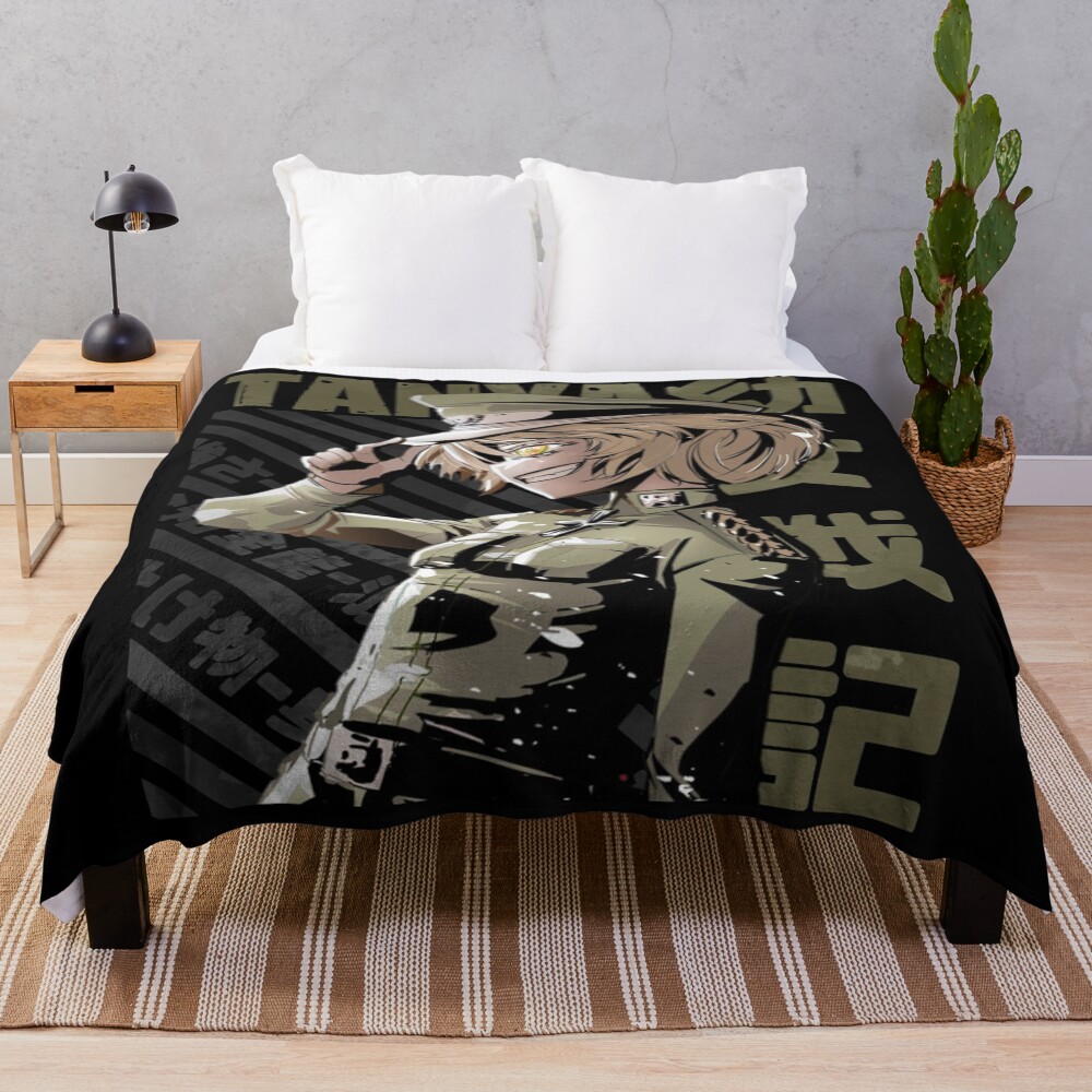 Youjo Senki Tanya Degurechaff Gift Throw Blanket