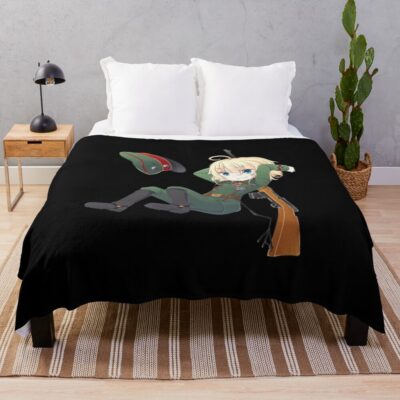 Youjo Senki Saga Of Tanya The Evil Throw Blanket