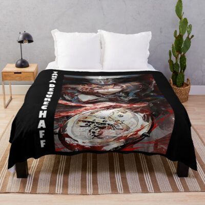 Tanya Von Degurechaff Military Throw Blanket
