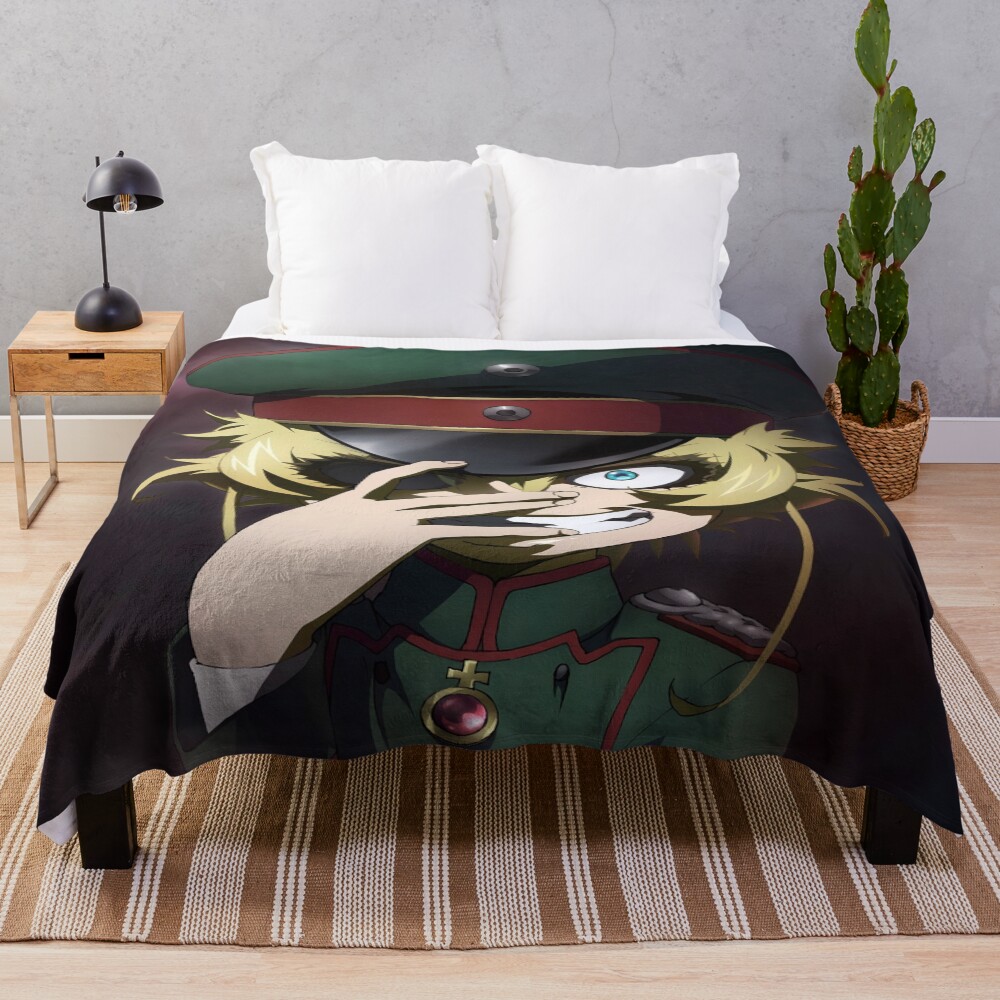 Saga Of Tanya The Evil Season 2 Throw Blanket