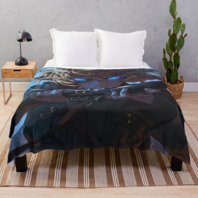 Tanya Degurechaff Military Anime Throw Blanket