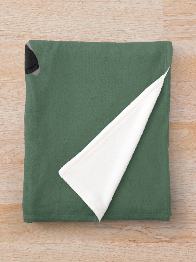 Tanya Degurechaff Chibi Playing Dead Throw Blanket - Image 2