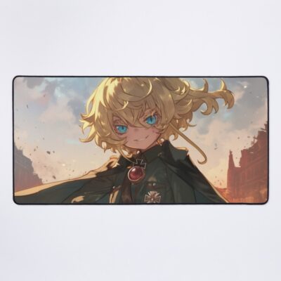 Tanya Degurechaff Midnight Squadron Mouse Pad
