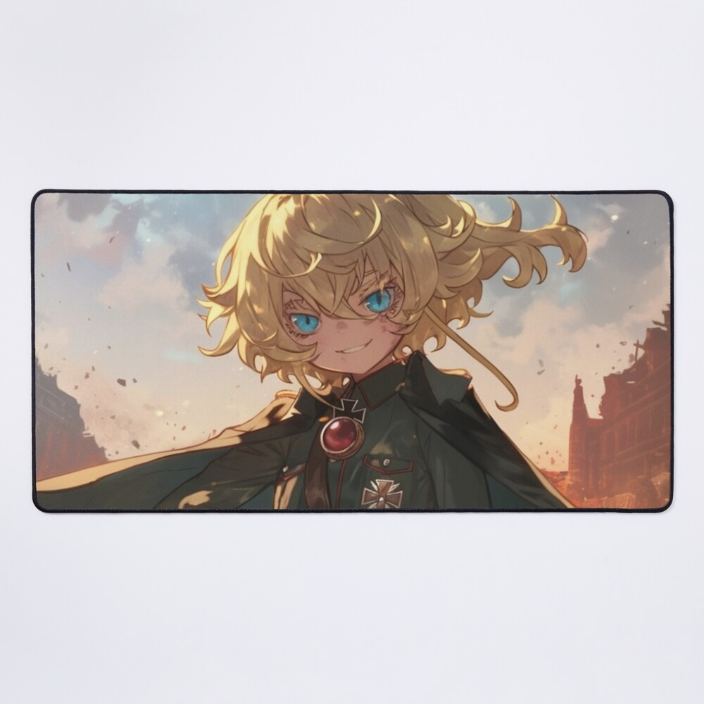 Tanya Degurechaff Midnight Squadron Mouse Pad
