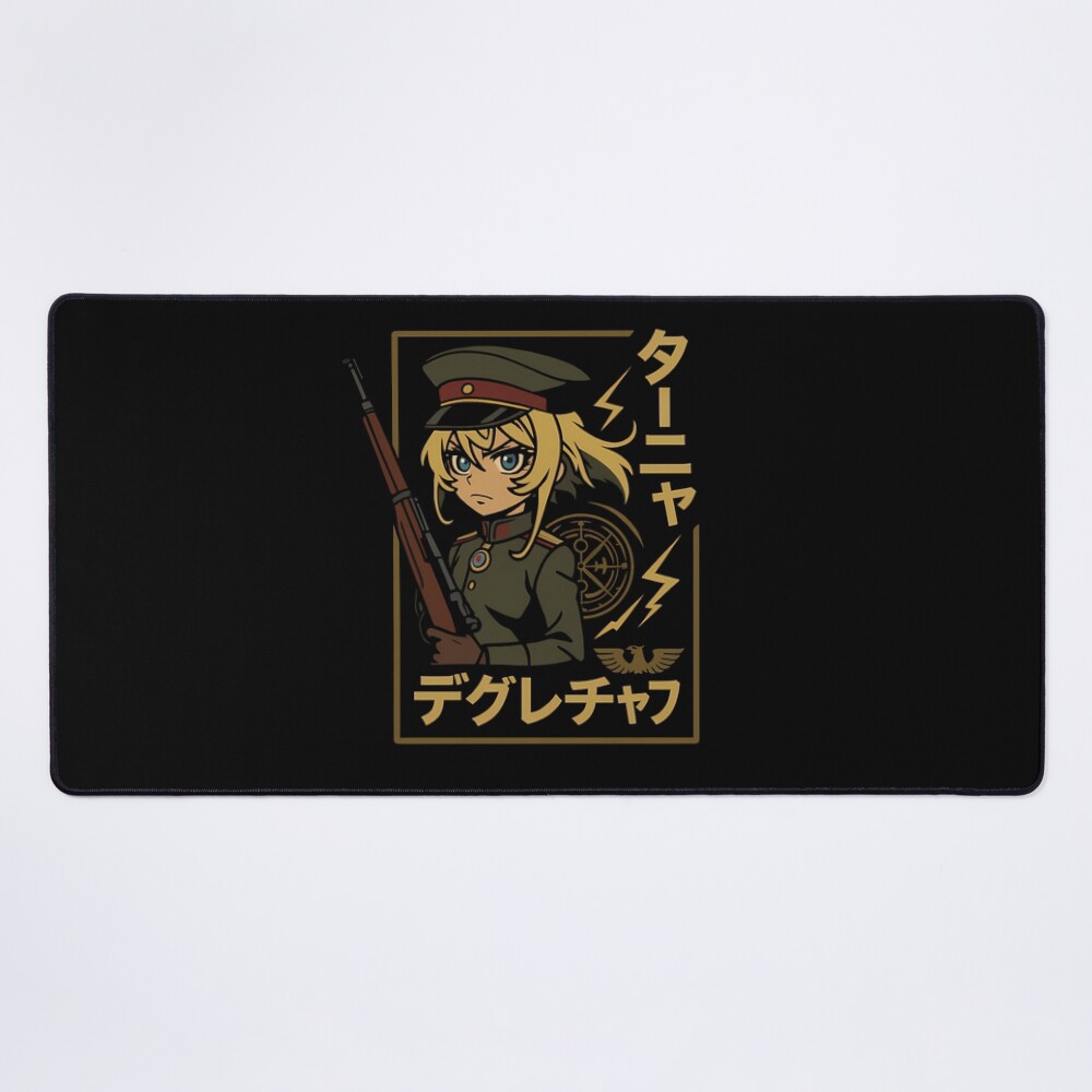 Saga Of Tanya The Evil Infernal Battalion Mouse Pad