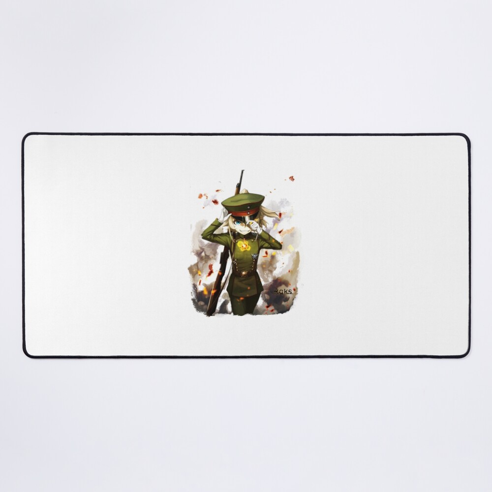 Saga Of Tanya The Evil Cool Degurechaff Mouse Pad