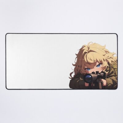 Mikaela Hyakuya Chibi Sniper Mouse Pad