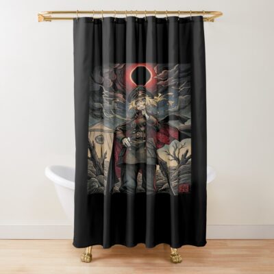 Tanya The Evil Tanya Degurechaff Vintage Battalion Shower Curtain