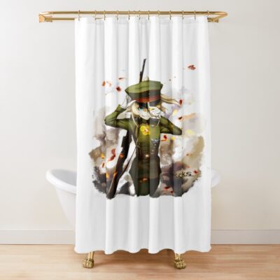 Tanya The Evil Tanya Cute Anime Edition Shower Curtain