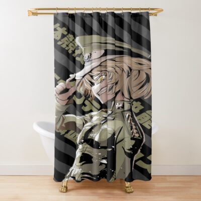 Tanya The Evil Tanya Degurechaff Battlefield Echo Shower Curtain
