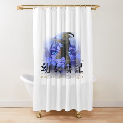 Tanya The Evil Tanya Von Degurechaff Arcane Warfare Shower Curtain