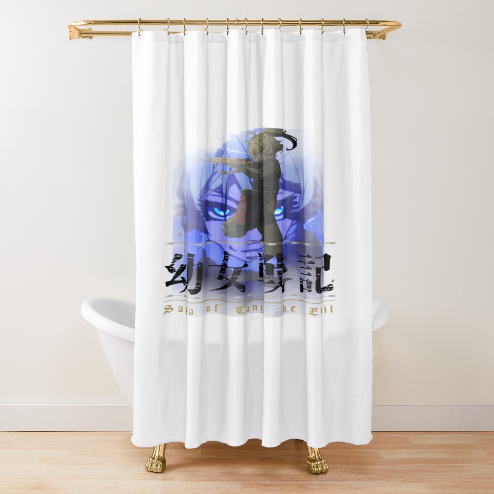 Tanya The Evil Tanya Von Degurechaff Arcane Warfare Shower Curtain