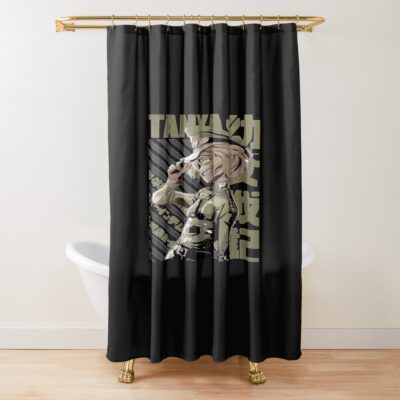Tanya The Evil Tanya Degurechaff Essential Edition Shower Curtain