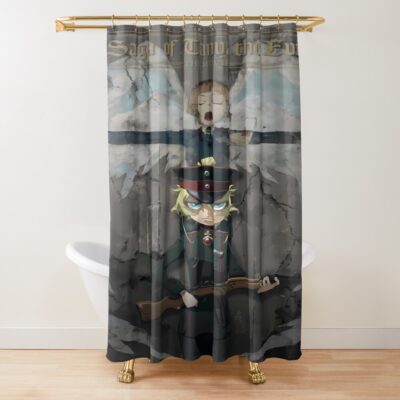 Tanya The Evil Tanya Movie Edition Shower Curtain