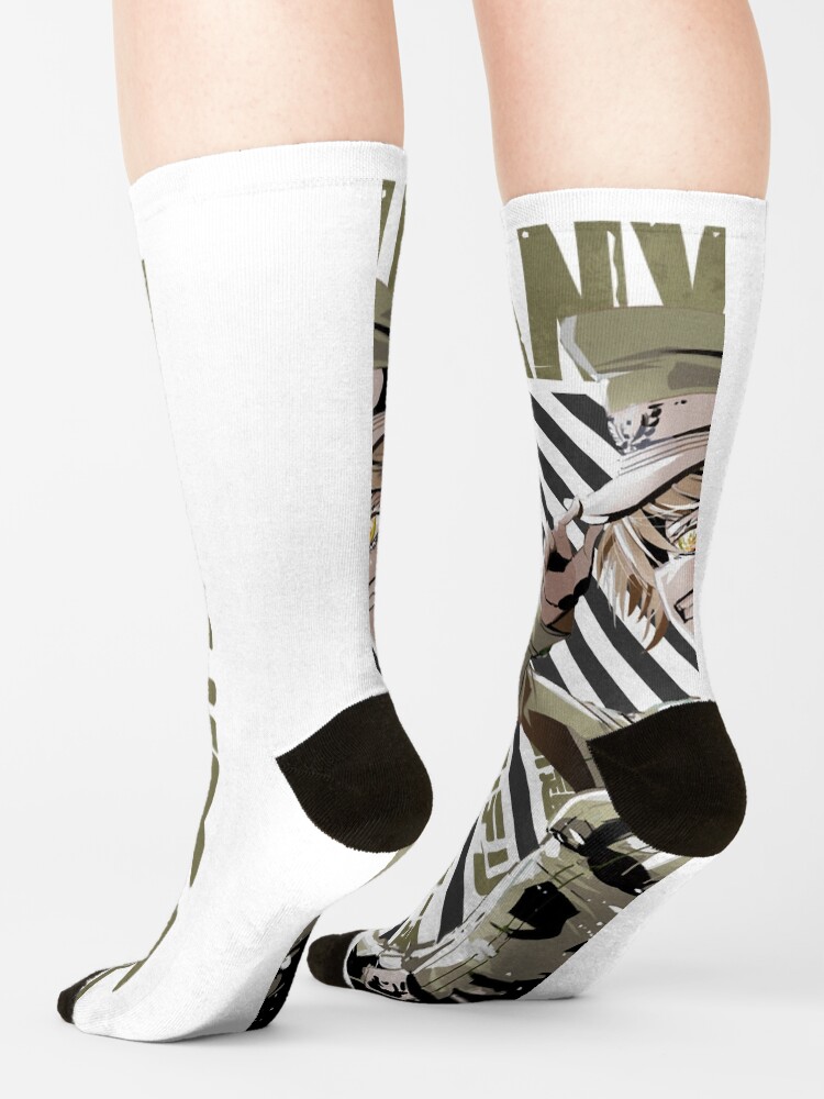 Tanya The Evil Tanya Degurechaff Gun Club Socks - Image 2