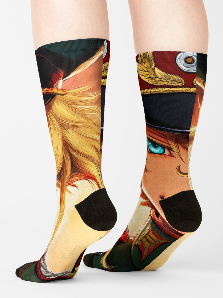 Tanya The Evil Tanya Degurechaff Unit 09 Socks - Image 2