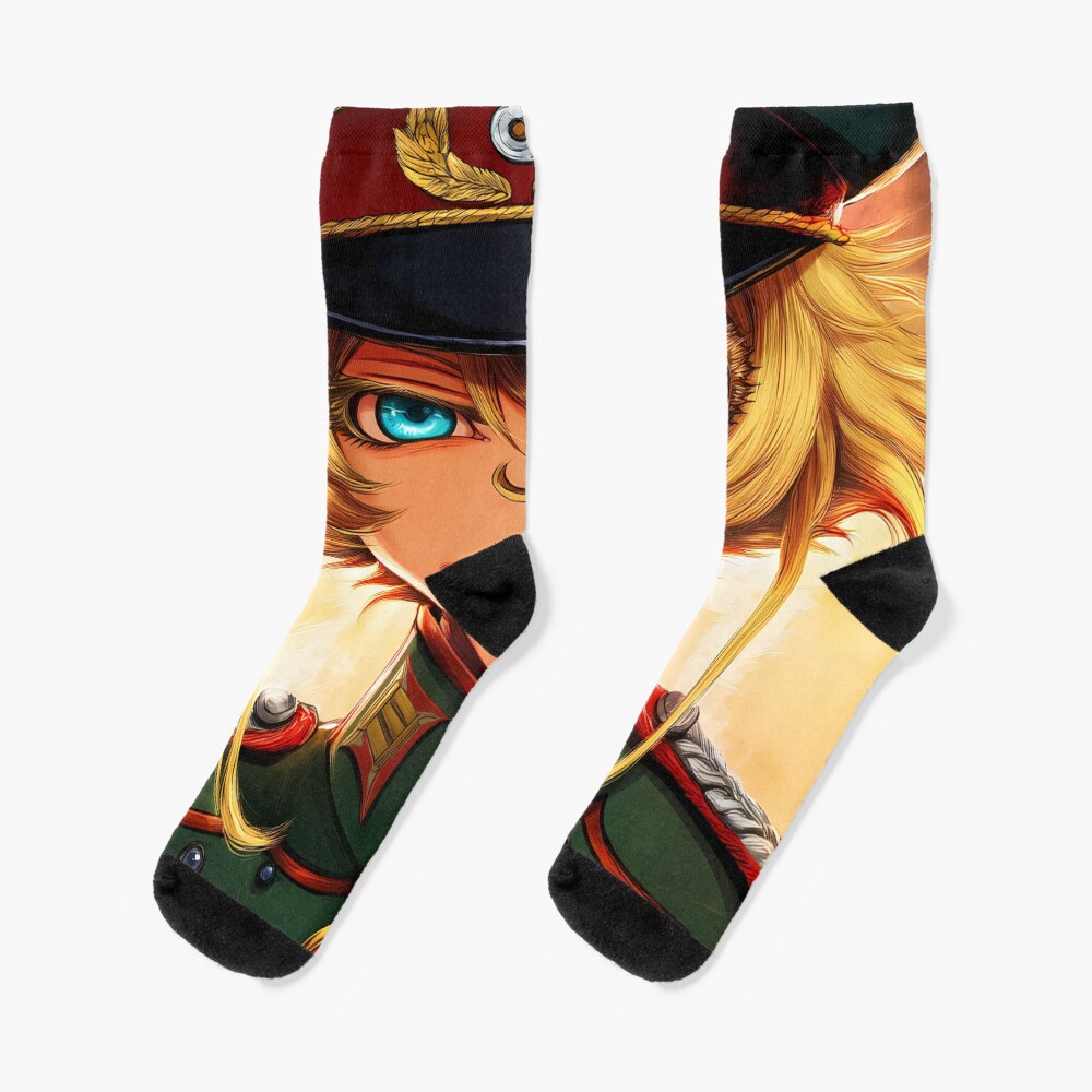 Tanya The Evil Tanya Degurechaff Unit 09 Socks
