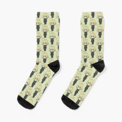 Tanya The Evil Tanya Von Degurechaff Chibi Squad Socks