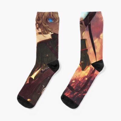 Tanya The Evil Tanya Degurechaff Battlefield Echo Socks