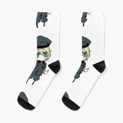 Tanya The Evil Chibi Tanya Tactical Squad Socks