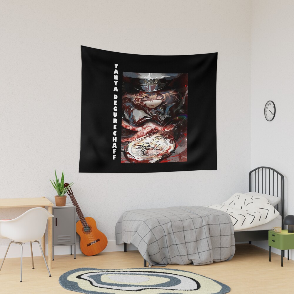 Tanya Von Degurechaff Military Tapestry