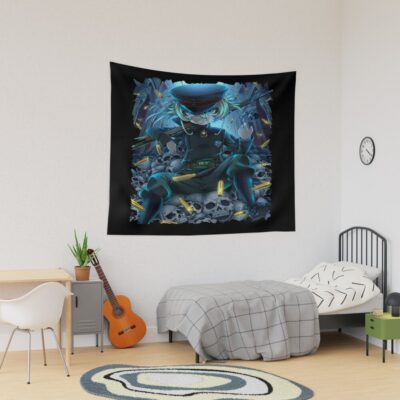 Tanya The Evil Character Tapestry