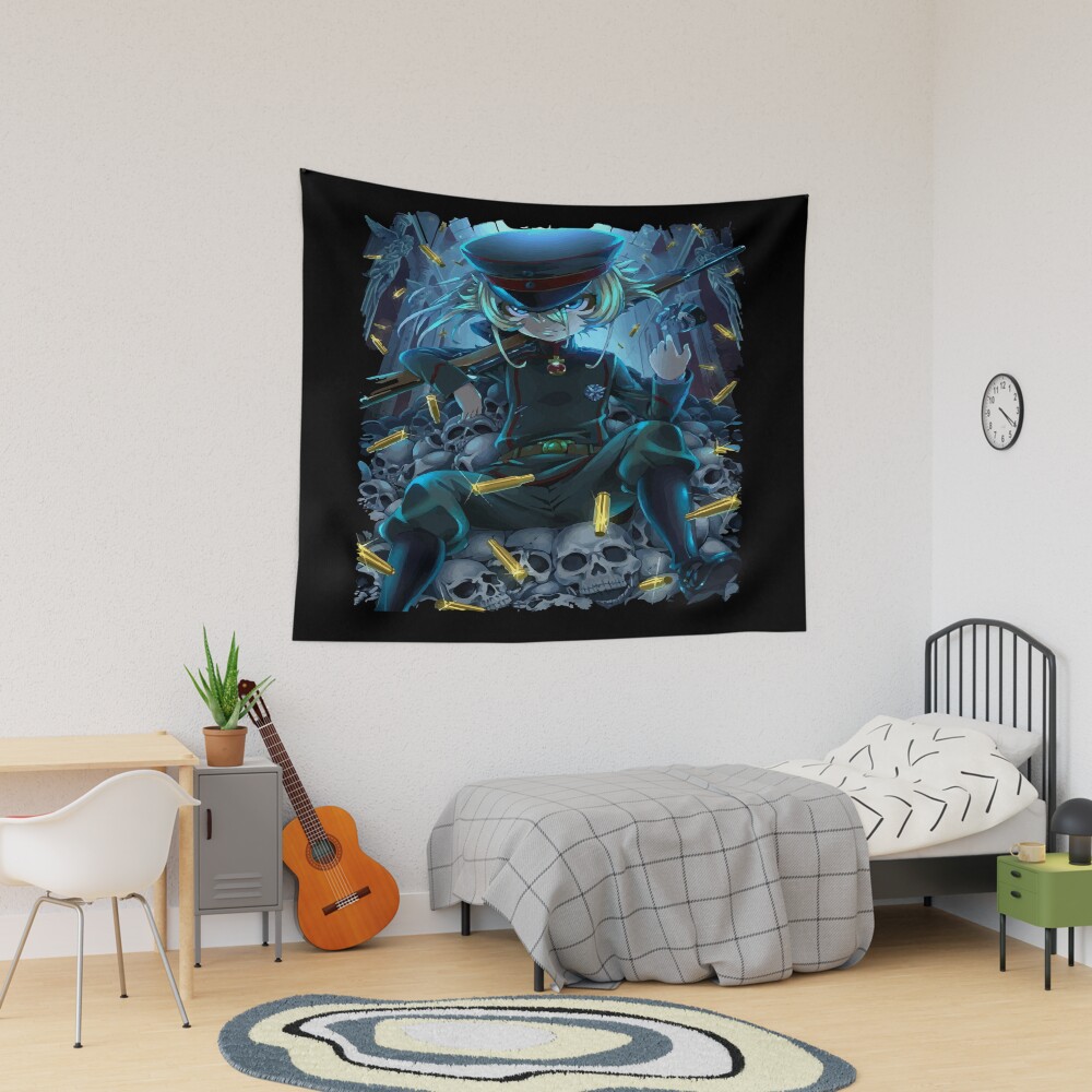 Tanya The Evil Character Tapestry